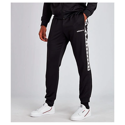 Adidas Originals Adidas Men's Tape Track Pants In Black