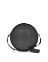 BALMAIN LARGE BLACK DISCO SHOULDER BAG,11004147