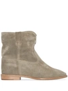 Isabel Marant Crisi Ankle Boots In Neutrals