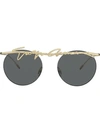 GIORGIO ARMANI ROUND-FRAME SUNGLASSES