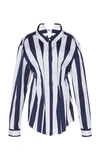 MAISON RABIH KAYROUZ STRIPED SHIRT,770063