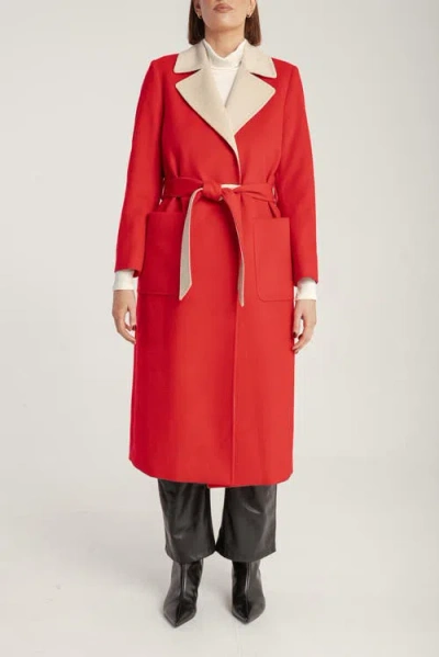 1982 Cashmere Belted Wrap Coat