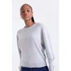1982 Maila Crew Neck Long Sleeve Jumper In Gray