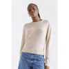 1982 Maila Crew Neck Long Sleeve Jumper In Neutral