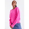 1982 Maila Crew Neck Long Sleeve Jumper In Pink
