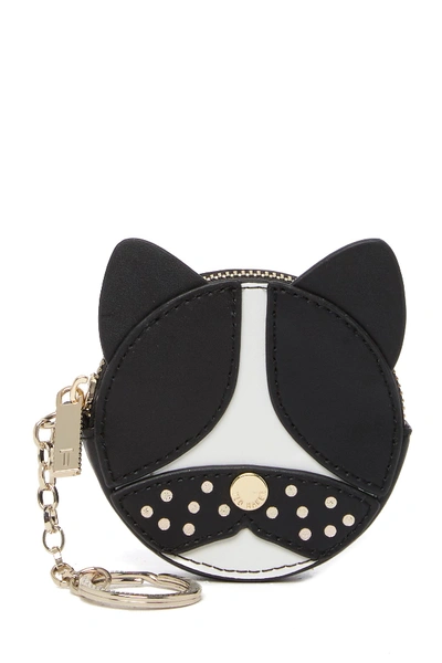 Ted Baker Murphy Dog Coin Purse Key Ring In White