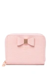 TED BAKER Aureole Textured Leather Small Zip Wallet