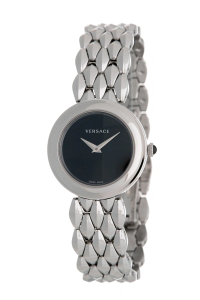 Versace Women's V-flare Bracelet Watch, 28mm In Stainless Steel