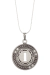 ALEX AND ANI Numerology Number 1 Charm Necklace