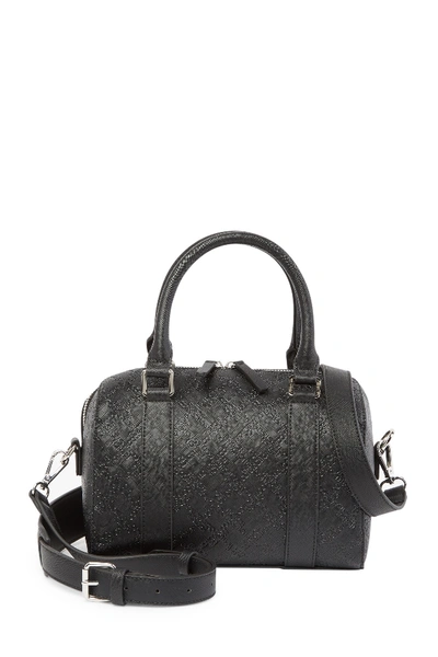 French Connection Marin Mini Speedy Satchel In Black