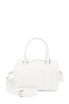 French Connection Marin Mini Speedy Satchel In White