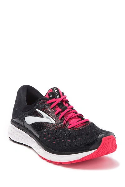 Brooks Glycerin 16 Running Shoe - Multiple Widths Available In Black/pink/grey