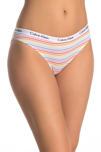 Calvin Klein Carousel Bikini In Ki2 Prism Strip