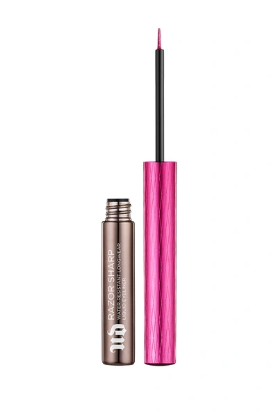 Urban Decay Razor Sharp Water-resistant Longwear Liquid Eyeliner In Junkshow