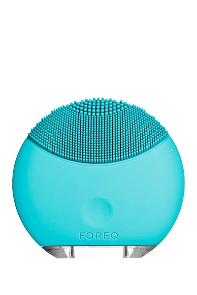 Foreo Luna Mini Usb Facial Brush - Turquoise Blue