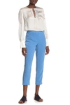 Theory Crop Pants In Light Lapis