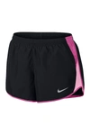 Nike 10k Dri-fit Running Shorts In Black/wlfgry62