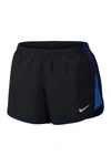 Nike 10k Dri-fit Running Shorts In 058 Black/wlfgry