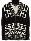 ALANUI INTARSIA KNIT CASHMERE CARDIGAN