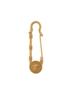 VERSACE VERSACE MEDUSA SAFETY PIN BROOCH - 金色