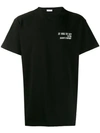 Ih Nom Uh Nit Logo & Quote Print Cotton Jersey T-shirt In Black