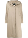 MACKINTOSH CHRYSTON FAWN RAINTEC COTTON HOODED COAT | LM-1019FD