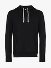 Reigning Champ Midweight Terry Cotton Hoodie In Black