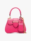 PRADA PRADA PINK SIDONIE MEDIUM SAFFIANO LEATHER BAG,1BN011OJGNZVF01BK14092438