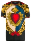 DOLCE & GABBANA SACRED HEART PRINT T-SHIRT