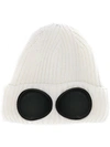 C.P. COMPANY KNITTED GOGGLE BEANIE
