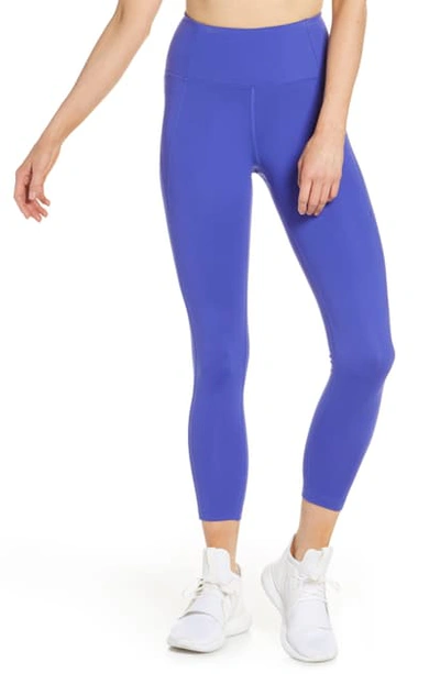 Girlfriend Collective High Waist 7/8 Leggings In Pansy