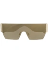 Dolce & Gabbana Mask Sunglasses In Schwarz
