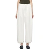 THE ROW THE ROW WHITE ATTIE TROUSERS