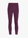 Girlfriend Collective Purple High-rise Compressive Leggings In Purple
