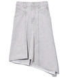 ISABEL MARANT Dranel Skirt in Light Grey