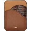 CHLOÉ BROWN LIZARD WALDEN CARD HOLDER