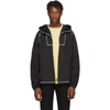 JOHN ELLIOTT JOHN ELLIOTT BLACK HIGH SHRUNK FULL ZIP JACKET