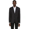 PAUL SMITH PAUL SMITH BLACK FLORAL KENSINGTON BLAZER