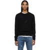 SAINT LAURENT SAINT LAURENT BLACK BAT SWEATER