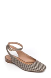 BERNARDO ELLIE ANKLE STRAP FLAT,ELLIE