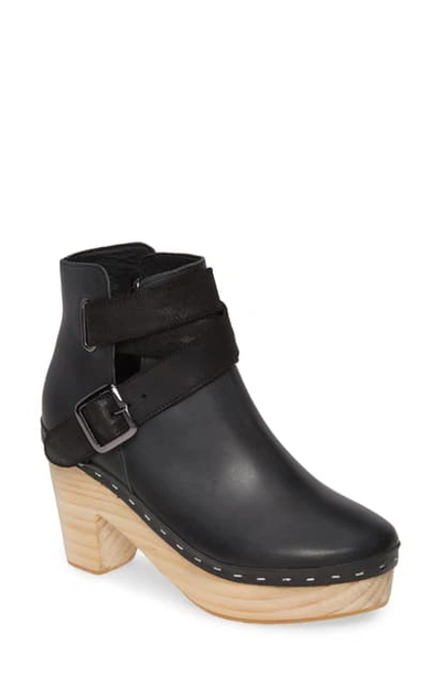Free People Bungalow Clog Boot In Black