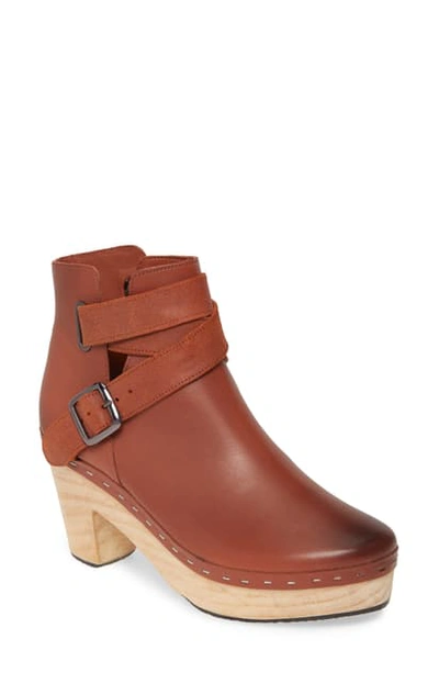 Free People Bungalow Clog Boot In Brown