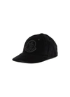 MONCLER 'Berretto' cotton velvet baseball cap