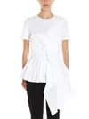 ALEXANDER MCQUEEN ALEXANDER MCQUEEN RUCHED PANEL DRAPED T