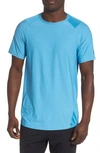 Under Armour Raid 2.0 Crewneck T-shirt In Ether Blue/ Academy