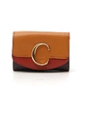 CHLOÉ CHLOÉ C COLOUR BLOCK WALLET