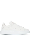 Alexander Mcqueen Thick Sole And Low-cut Skate Shoes In White