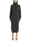 DSQUARED2 DSQUARED2 TURTLE NECK KNITTED MAXI DRESS