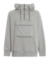 BURBERRY ARCHFORD PALE GREY OVERSIZE HOODIE