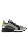 DSQUARED2 551 GREY NUBUCK AND FABRIC trainers